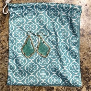 Kendra Scott- Alex Gold Drop Earrings